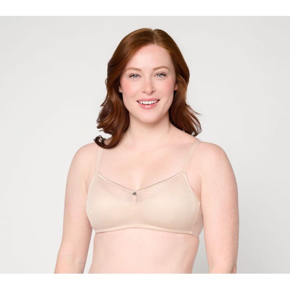 Breezies Women's Bra Sz 46C Make Your Selection: Fan Lace Unlined White